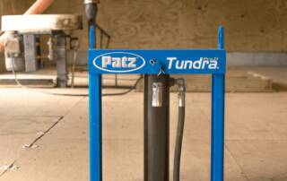 Patz Tundra Pro II piston-style pump installed