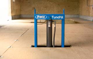 Patz Tundra Pro II piston-style pump installed